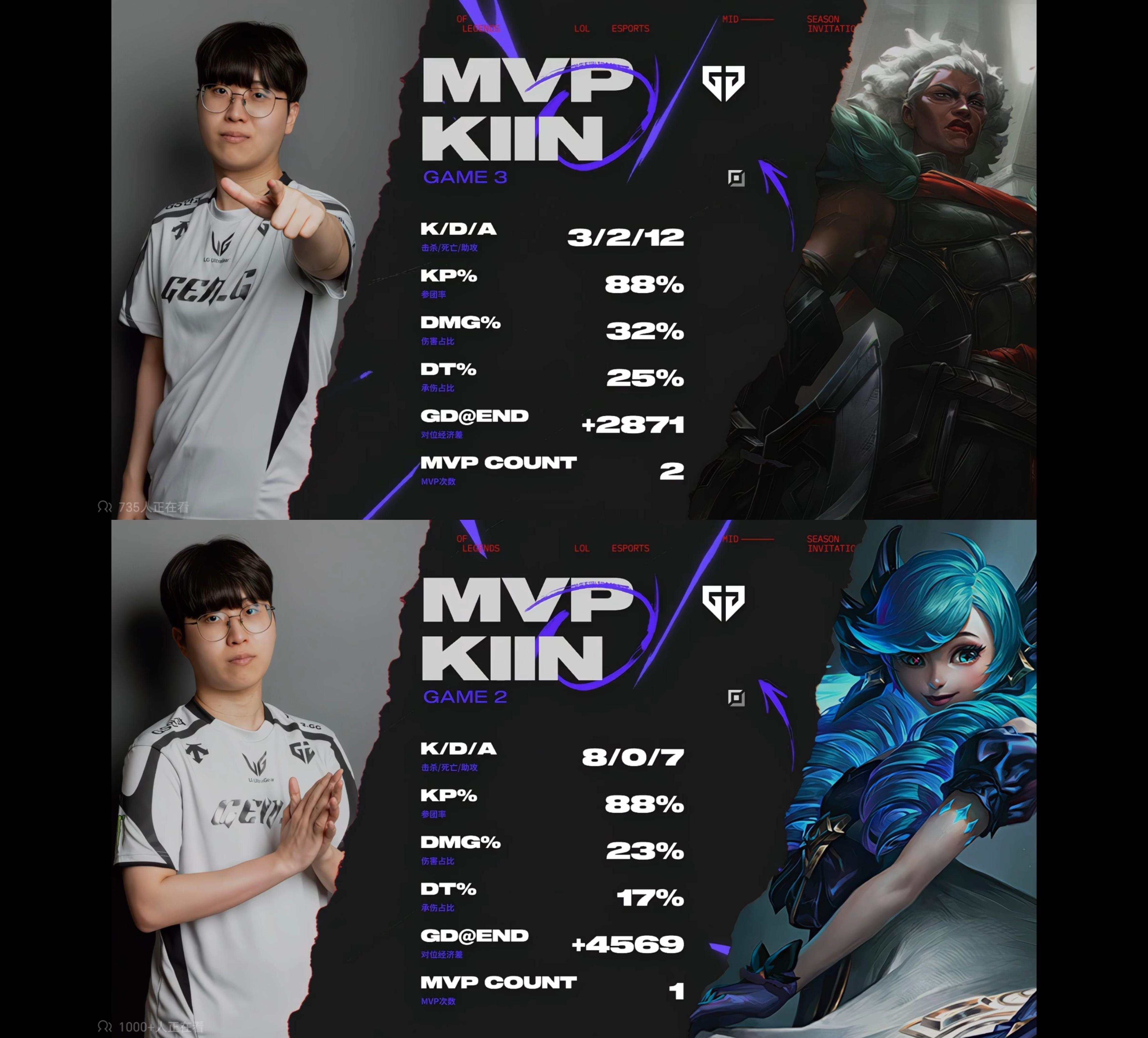 FNC力克GEN，369成为全场焦点八强赛2:0（成都）